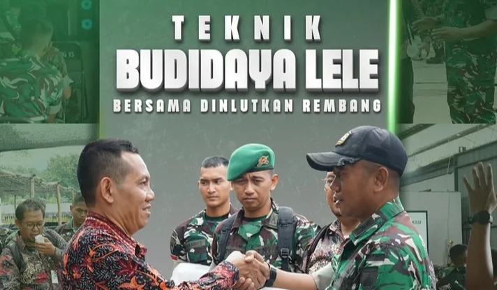 YONIF TP 888/SS TEKNIK BUDIDAYA LELE BERSAMA DINLUTKAN